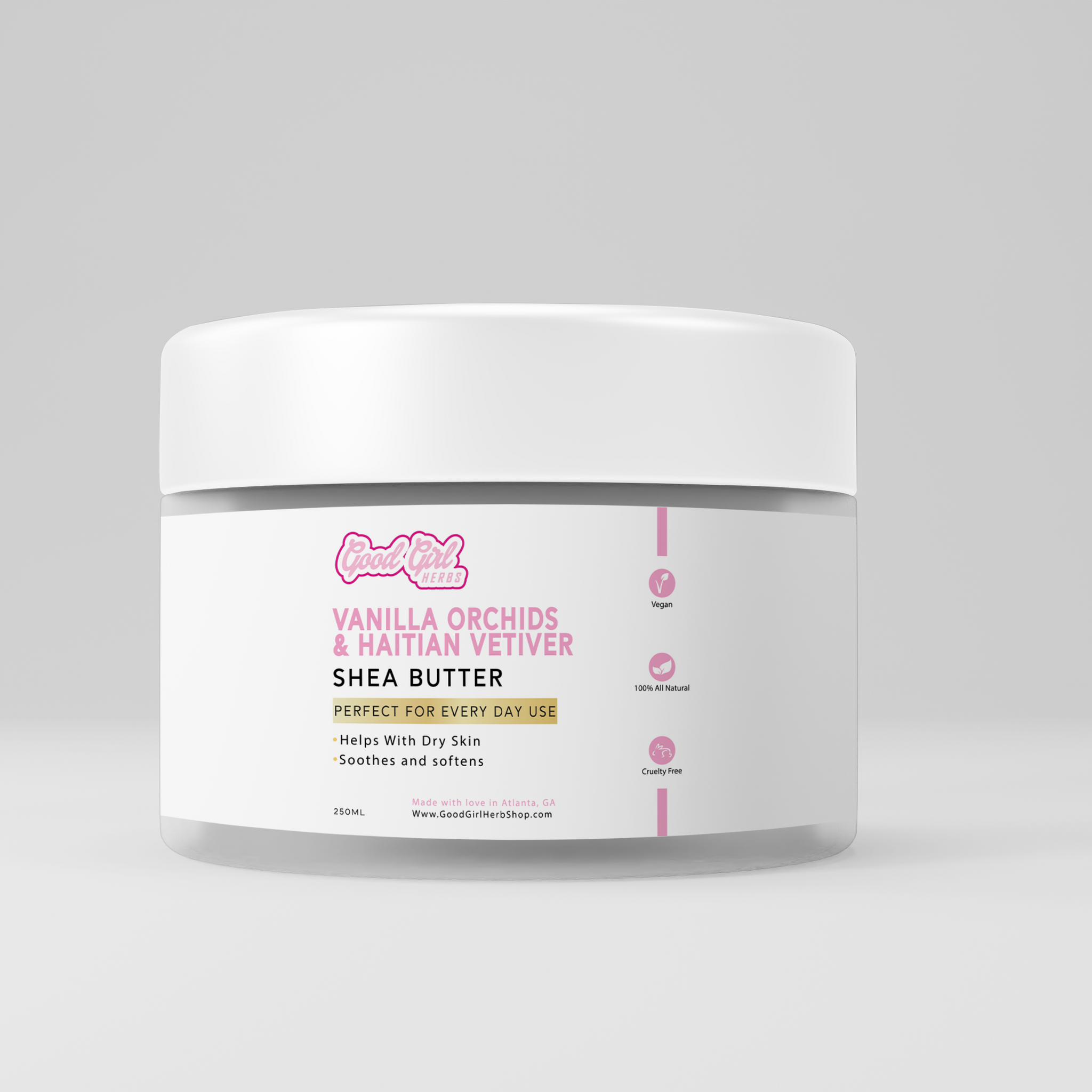 Organic African Whipped Shea: Vanilla Orchid & Vetiver