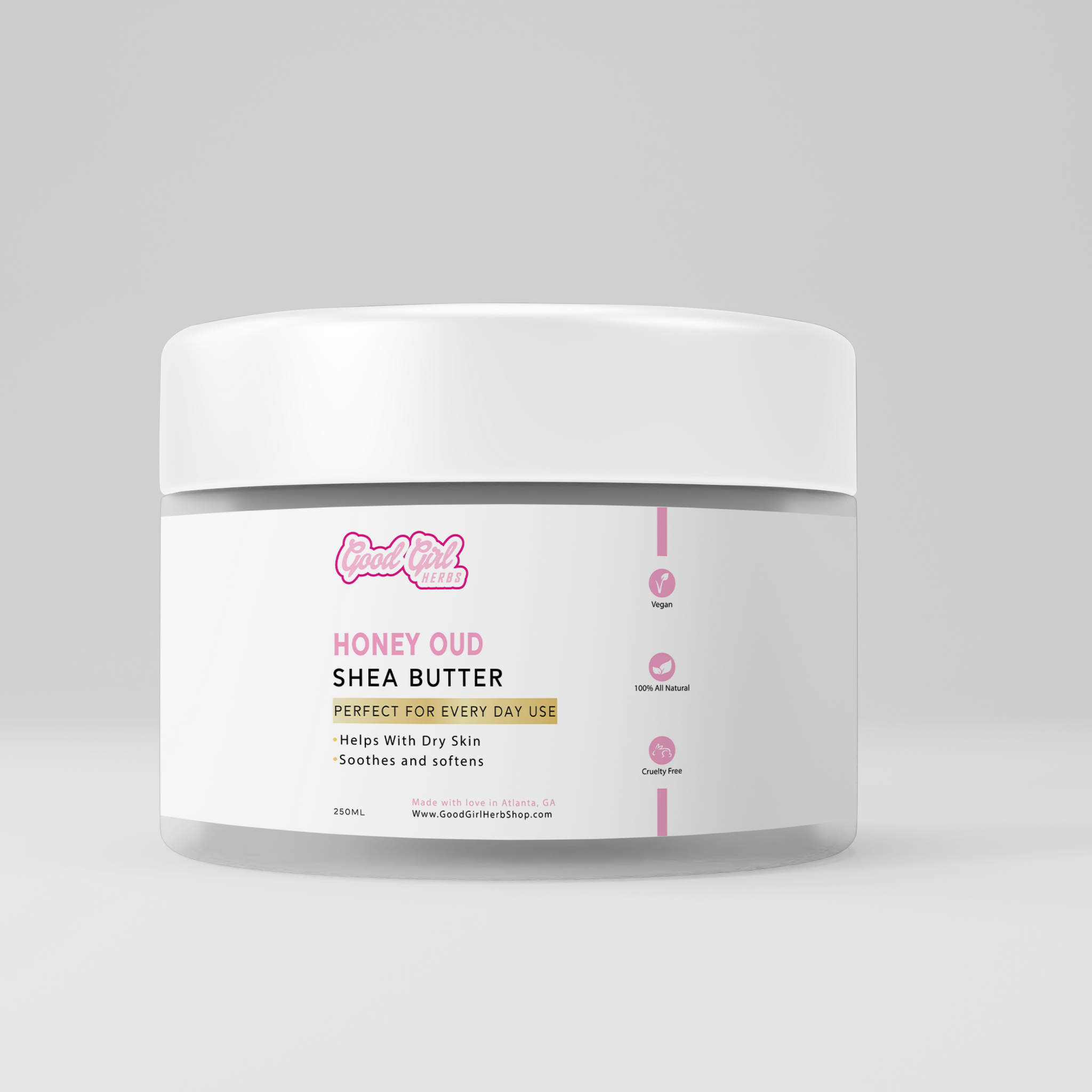 Organic African Shea Butter: Honey Oud